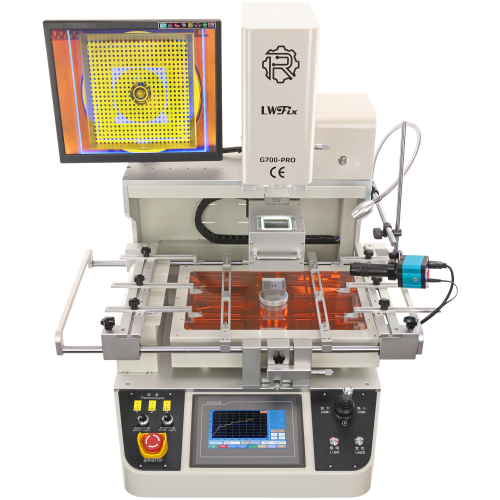STACJA LUTOWNICZA BGA LWFix G700-PRO 5300W 2xHR+IR LCD KAM 1080p
